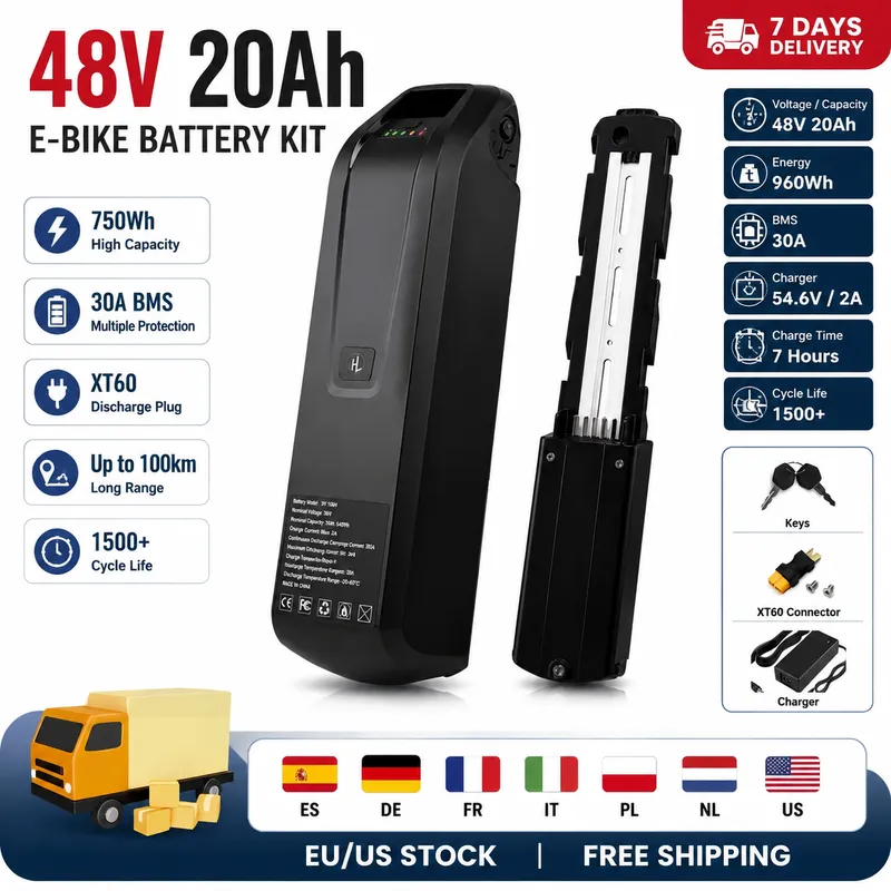 하이롱 전기자전거 배터리 36V 48V 10/20Ah  - Ebike Battery 48V 20Ah Hailong 리뷰 및 가격