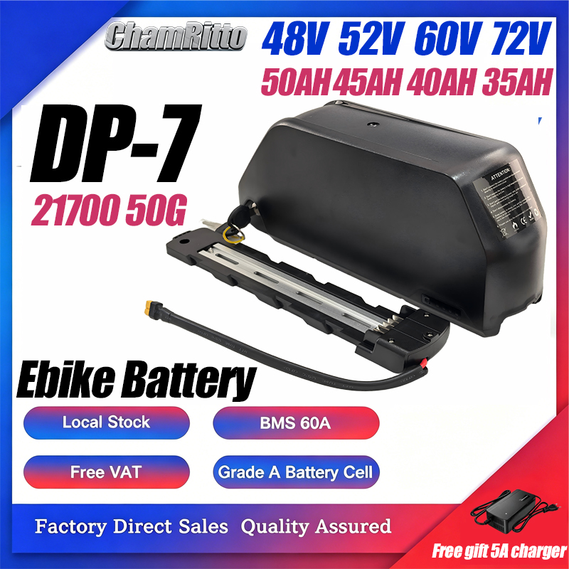 전기 자전거용 배터리: 36V, 48V, 52V, 25 - Ebike Conversion Kit 72V 3000W 리뷰 및 가격