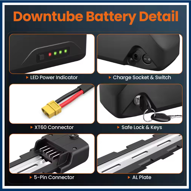 하이롱 전기자전거 배터리 52v 36v 48v 60 7 - Electric Bicycle Battery 72V 30Ah 리뷰 및 가격