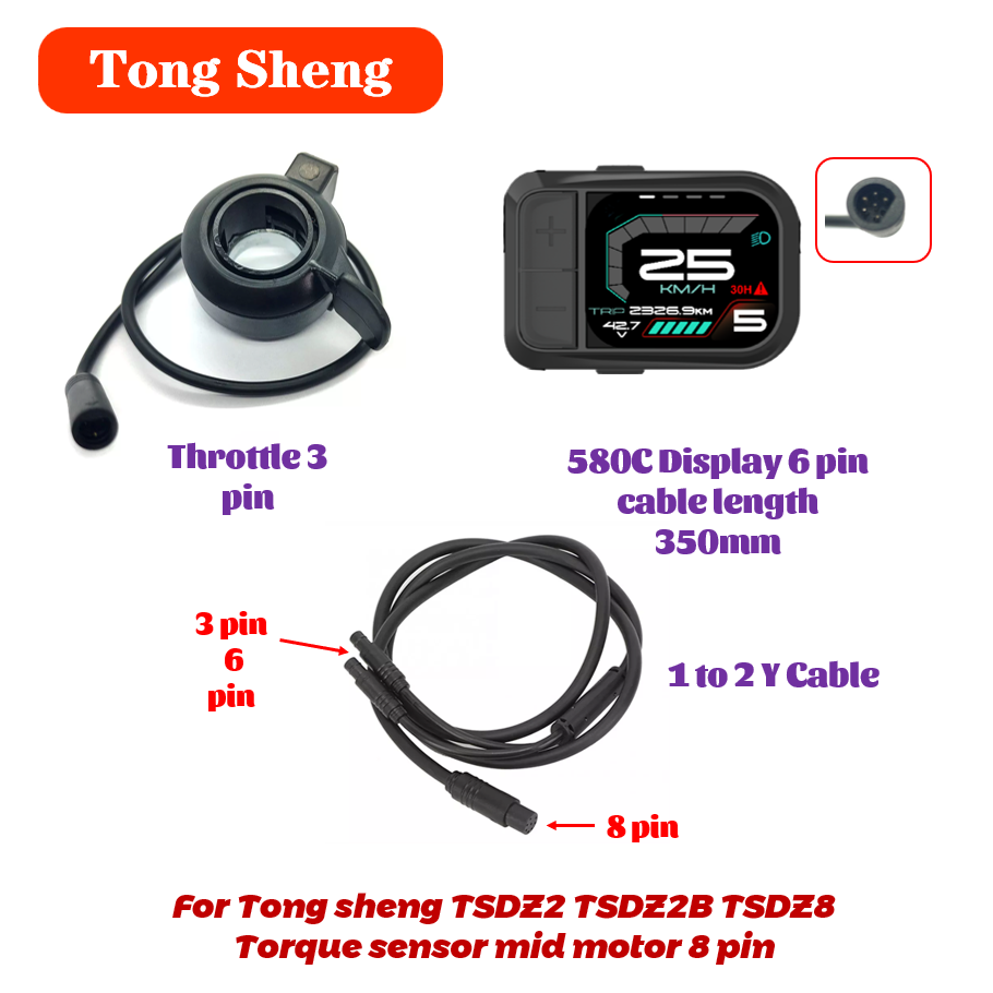 통성 TSDZ2 TSDZ2B 스로틀 1-2 케이블 58 - Tongsheng Tsdz2B Mid Drive Motor 리뷰 및 가격