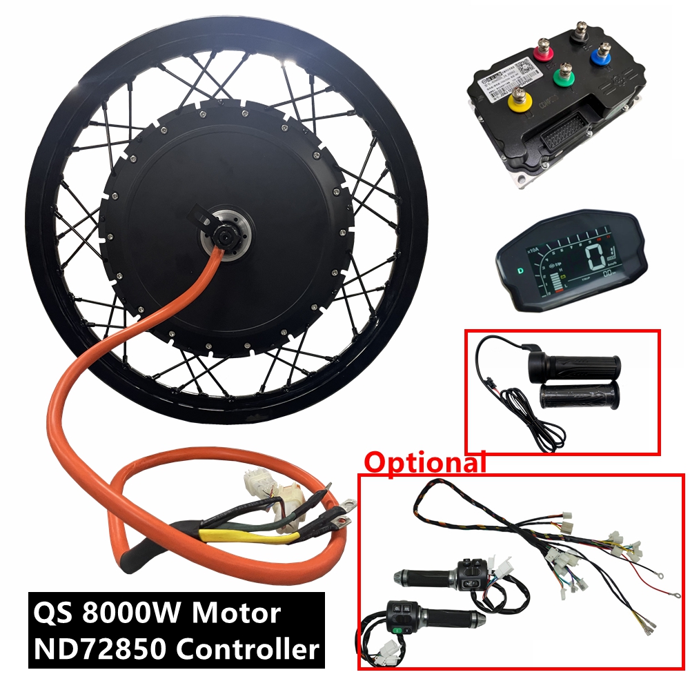 NBpower/QS273 V3 72v 8000W 전기  - 72V 5000W Hub Motor Kit 리뷰 및 가격